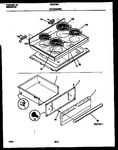 Diagram for 04 - Cooktop And Drawer Parts