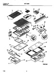Diagram for 04 - Shelves, Controls, Divider, Mullion