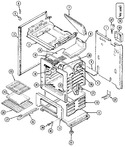 Diagram for 03 - Oven/body