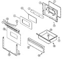 Diagram for 03 - Door/drawer (agh)