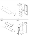 Diagram for 12 - Refrigerator Door, Trim & Handles