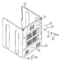 Diagram for 02 - Cabinet-rear (mdg3000axq/awq)