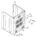Diagram for 01 - Cabinet-rear