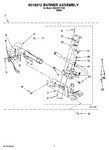 Diagram for 04 - 8318272 Burner Assembly, Optional Parts (not Included)