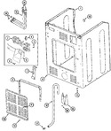 Diagram for 05 - Cabinet-rear (washer)
