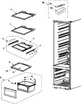 Diagram for 13 - Refrigerator Shelves