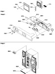 Diagram for 05 - Facade Dispenser Cover, Elec Brkt Assy