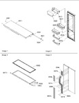 Diagram for 11 - Refrigerator Door & Door Trim And Handle