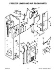 Diagram for 05 - Freezer Liner And Air Flow Parts