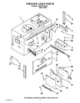 Diagram for 05 - Freezer Liner Parts