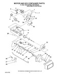 Diagram for 09 - Motor And Ice Container Parts