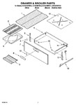 Diagram for 05 - Drawer & Broiler Parts, Optional Parts (not Included)