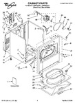 Diagram for 01 - Cabinet Parts