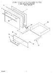 Diagram for 03 - Oven Door And Drawer