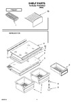 Diagram for 05 - Shelf Parts, Literature And Optional Parts