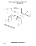 Diagram for 06 - Cabinet And Installation Parts
