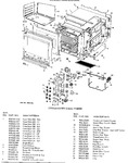 Diagram for 2 - Upper Oven Case Parts