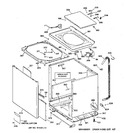 Diagram for 2 - Cabinet, Cover & Front Panel