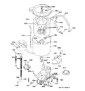 Diagram for 5 - Washer Motor & Tub
