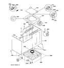 Diagram for 4 - Washer Cabinet & Top