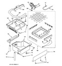 Diagram for 2 - Evaporator, Ice Cutter Grid & Water Parts
