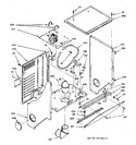 Diagram for 6 - Dryer Cabinet & Motor