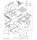 Diagram for 2 - Evaporator, Ice Cutter & Water Parts