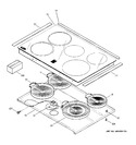 Diagram for 2 - Cooktop