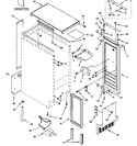 Diagram for 1 - Cabinet, Liner & Door Parts