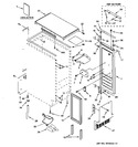 Diagram for 1 - Cabinet Liner & Door Parts