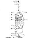 Diagram for 7 - Tub, Basket & Agitator