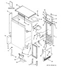 Diagram for 1 - Cabinet, Liner & Door Parts