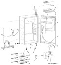 Diagram for 1 - Refrigerator Parts
