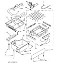 Diagram for 2 - Evaporator, Ice Cutter Grid & Water Parts