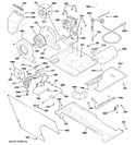 Diagram for 3 - Motor, Blower & Belt