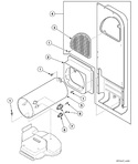 Diagram for Heater Duct Assembly
