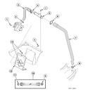 Diagram for Inlet Hose, Filler Hose, Back Flow Preventer And Mixing valve mounting Bracket (drawing 1 Of 2)