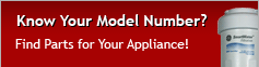 Know Your Model Number? Find Parts for Your Appliance